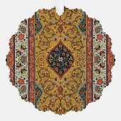Antiek Perzische tapijt elegant ontwerp Ornament Kaart (Voorkant)