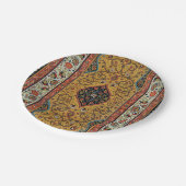 Antiek Perzische tapijt elegant ontwerp Papieren Bordje (Gekanteld)
