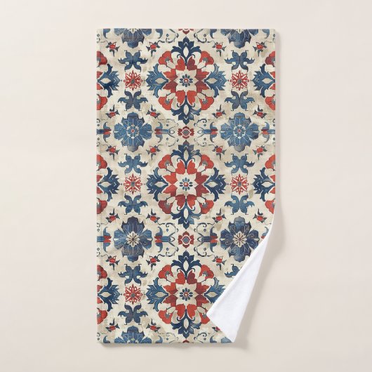 Antiek Perzische Turks Oosterse Kilim Bloemenkleed Bad Handdoek (Handdoek)