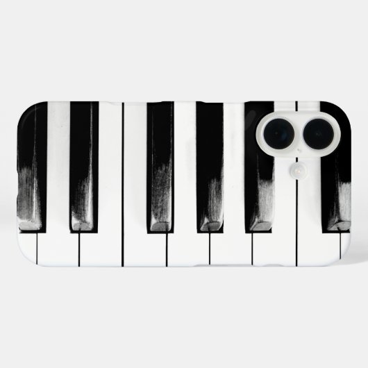 Antiek pianoketoestel Case-Mate iPhone case (Achterkant (horizontaal))