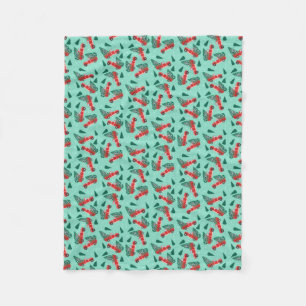 Antiek Pickup Truck-kerstboompattren Fleece Deken