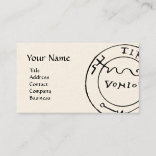 ANTIEK PIRATEN SCHATKAART, SCHEDEL EN ZWAARDEN, Ro Visitekaartje