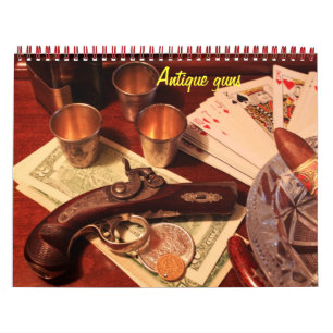 Antiek pistolen kalender