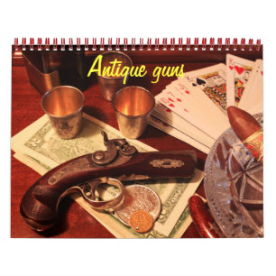 Antiek pistolen kalender