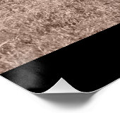 Antiek ploeg in Sepia Perfect Poster (Hoek)