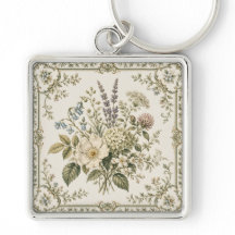 Antiek porselein elegant botanisch erfgoed