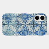 Antiek Portugees Tiles Pattern - Azulejo Case-Mate iPhone Case (Achterkant (horizontaal))