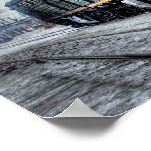 Antiek Poster van de stuurmachinetraining (Hoek)