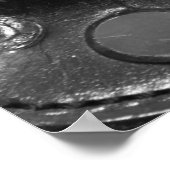 Antiek poster voor fotografie van pistool (Hoek)