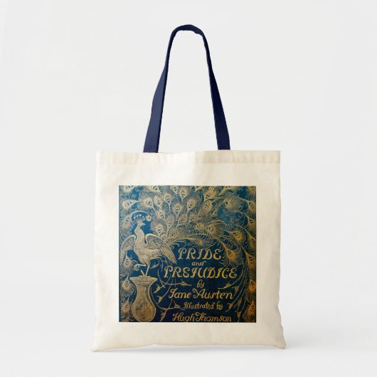 Antiek Pride & Prejudice Canvas tas (Voorkant)