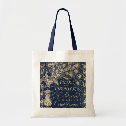 Antiek Pride & Prejudice Canvas tas (Voorkant)