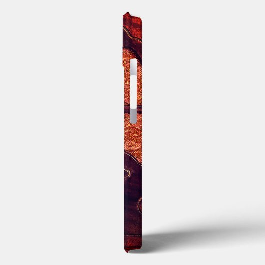 Antiek radio  elegante kunst decokathedraal Case-Mate iPhone case (Achterkant / Links)