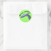 Antiek Raygun Groene Sticker (Tas)