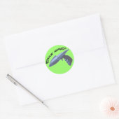 Antiek Raygun Groene Sticker (Envelop)