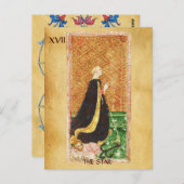 ANTIEK RENAISSANCE STREEFT 17 / STAR (HOPE) BRIEFKAART (Voorkant / Achterkant)