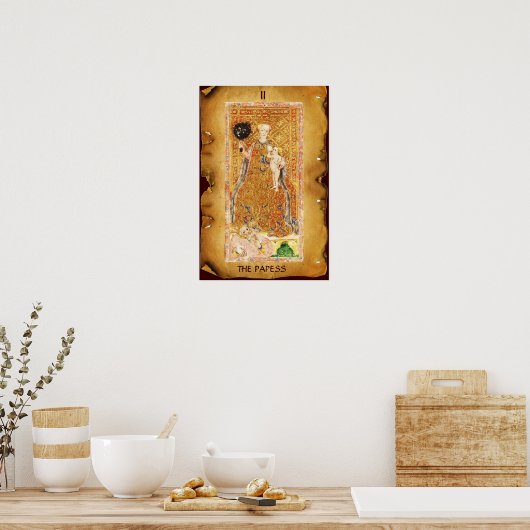 ANTIEK RENAISSANCE STREEFT 2 / HET PAPIER POSTER (Keuken)