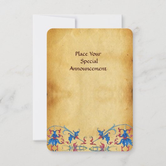 ANTIEK RENAISSANCE STREEFT 3 / EMPRESS AANKONDIGING (Achterkant)