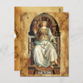 ANTIEK RENAISSANCE STREEFT 5 / POPE BRIEFKAART (Voorkant / Achterkant)