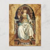 ANTIEK RENAISSANCE STREEFT 5 / POPE BRIEFKAART (Voorkant)