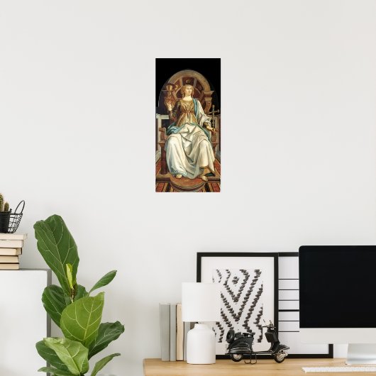 ANTIEK RENAISSANCE STREEFT 5 / POPE POSTER (Thuiskantoor)