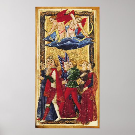 ANTIEK RENAISSANCE STREEFT 6 / DE LOVERS POSTER (Voorkant)