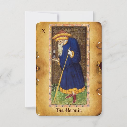 ANTIEK RENAISSANCE STREEFT 9 / THE HERMIT AANKONDIGING (Voorkant)