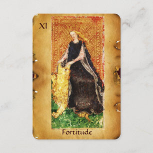 ANTIEK RENAISSANCE STREEFT DE FORTITUDE-STRENGHT AANKONDIGING