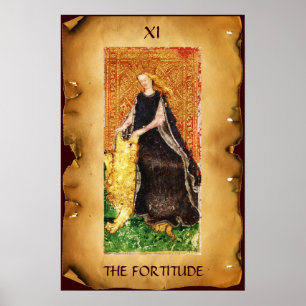 ANTIEK RENAISSANCE STREEFT DE FORTITUDE-STRENGHT POSTER