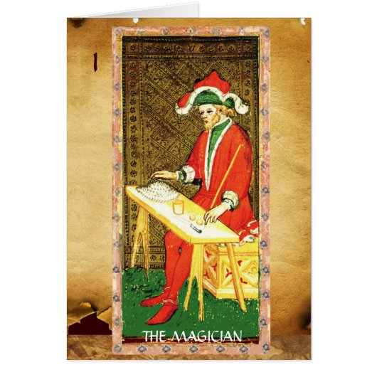 ANTIEK RENAISSANCE TAROOTS 1 / MAGICIAN (Voorkant)