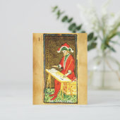 ANTIEK RENAISSANCE TAROOTS 1 / MAGICIAN BRIEFKAART (Staand voorkant)