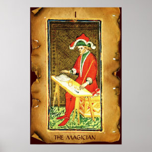 ANTIEK RENAISSANCE TAROOTS 1 / MAGICIAN POSTER