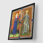 ANTIEK RENAISSANCE TAROOTS /DE STAR EN HET MOON VIERKANTE KLOK (Hoek)