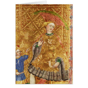 ANTIEK RENAISSANCE TAROT/KONING VAN MUNTEN