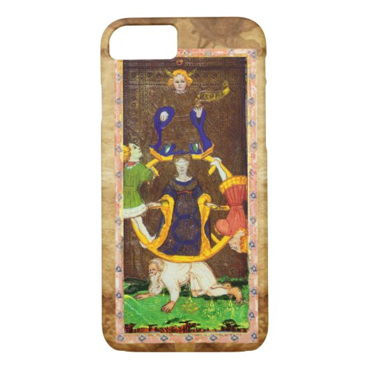 ANTIEK RENAISSANCE TAROTS 10 / WIEL VAN FORTUNE Case-Mate iPhone CASE (Achterkant)