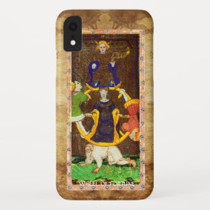 ANTIEK RENAISSANCE TAROTS 10 / WIEL VAN FORTUNE iPhone XR HOESJE