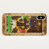 ANTIEK RENAISSANCE TAROTS 10 / WIEL VAN FORTUNE Case-Mate iPhone CASE (Achterkant (horizontaal))