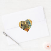 ANTIEK RENAISSANCE TAROTS 14 TEMPERANCE Heart Hart Sticker (Envelop)