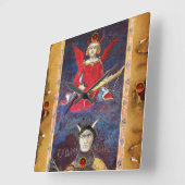 ANTIEK RENAISSANCE TAROTS 15 /DEVIL VIERKANTE KLOK (Hoek)