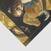 ANTIEK RENAISSANCE TAROTS 18/THE MOON TISSUEPAPIER (Detail)