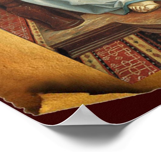 ANTIEK RENAISSANCE TAROTS 5/POPE Parchment Poster (Hoek)