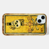 ANTIEK RENAISSANCE TAROTS,ACE OF SWORDS Parchment Case-Mate iPhone Case (Achterkant (horizontaal))