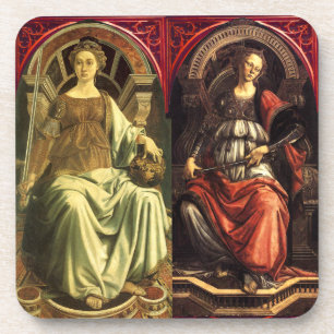 ANTIEK RENAISSANCE TAROTS / JUSTITIE -FORTITUDE ONDERZETTER