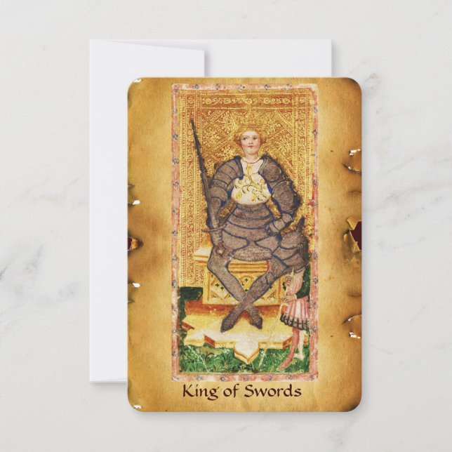 ANTIEK RENAISSANCE TAROTS / KING VAN SWOREN (Voorkant)