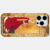 ANTIEK RENAISSANCE TAROTS / KONINGIN VAN CUPS Case-Mate iPhone CASE (Achterkant (horizontaal))