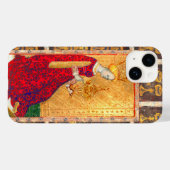 ANTIEK RENAISSANCE TAROTS / KONINGIN VAN CUPS Case-Mate iPhone CASE (Achterkant (horizontaal))