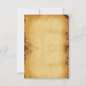 ANTIEK RENAISSANCE TAROTS / LADY OF SWORDS AANKONDIGING (Achterkant)