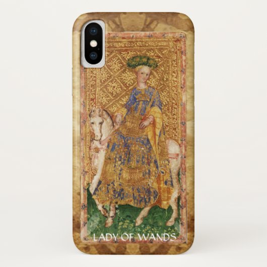 ANTIEK RENAISSANCE TAROTS / LADY OF WANNEER Case-Mate iPhone CASE (Achterkant)