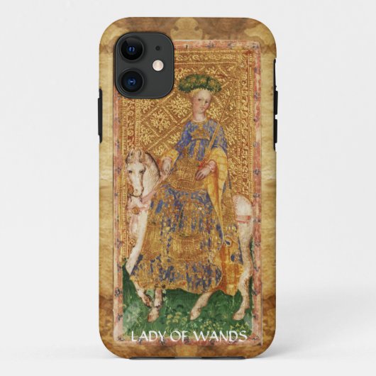 ANTIEK RENAISSANCE TAROTS / LADY OF WANNEER Case-Mate iPhone CASE (Achterkant)