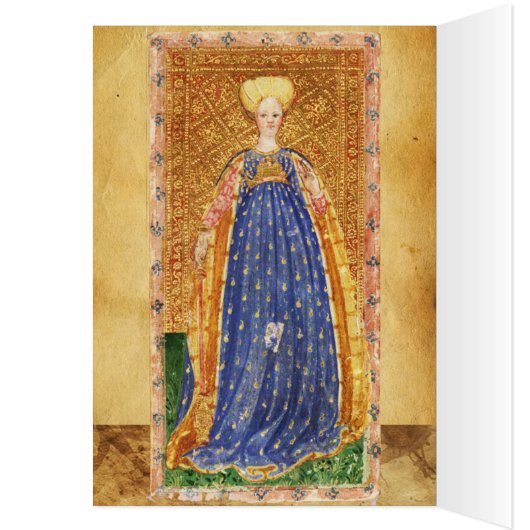 ANTIEK RENAISSANCE TAROTS / MAID OF WANDS (Binnen (Links))