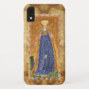 ANTIEK RENAISSANCE TAROTS / MAID OF WANDS iPhone XR HOESJE